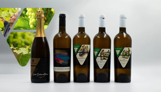 Bouteilles du producteur "vins du pays de Herve"